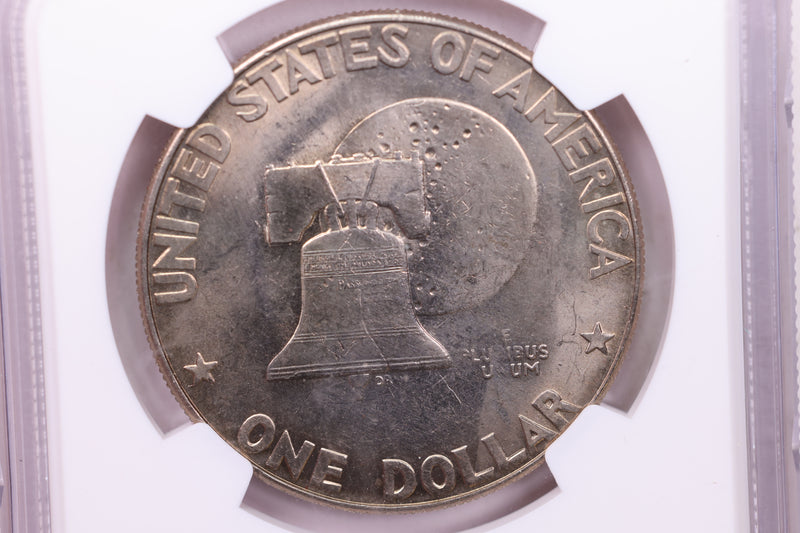 1976-D Eisenhower Dollar., NGC Graded., Store
