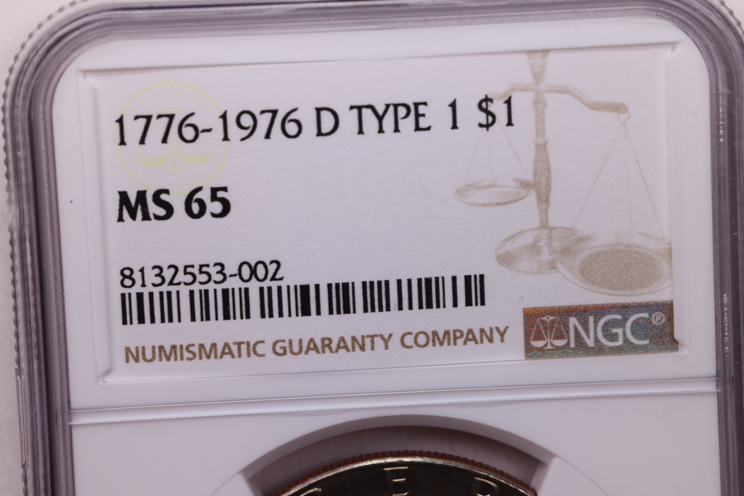 1976-D Eisenhower Dollar, NGC MS 65, Store #GDR0237