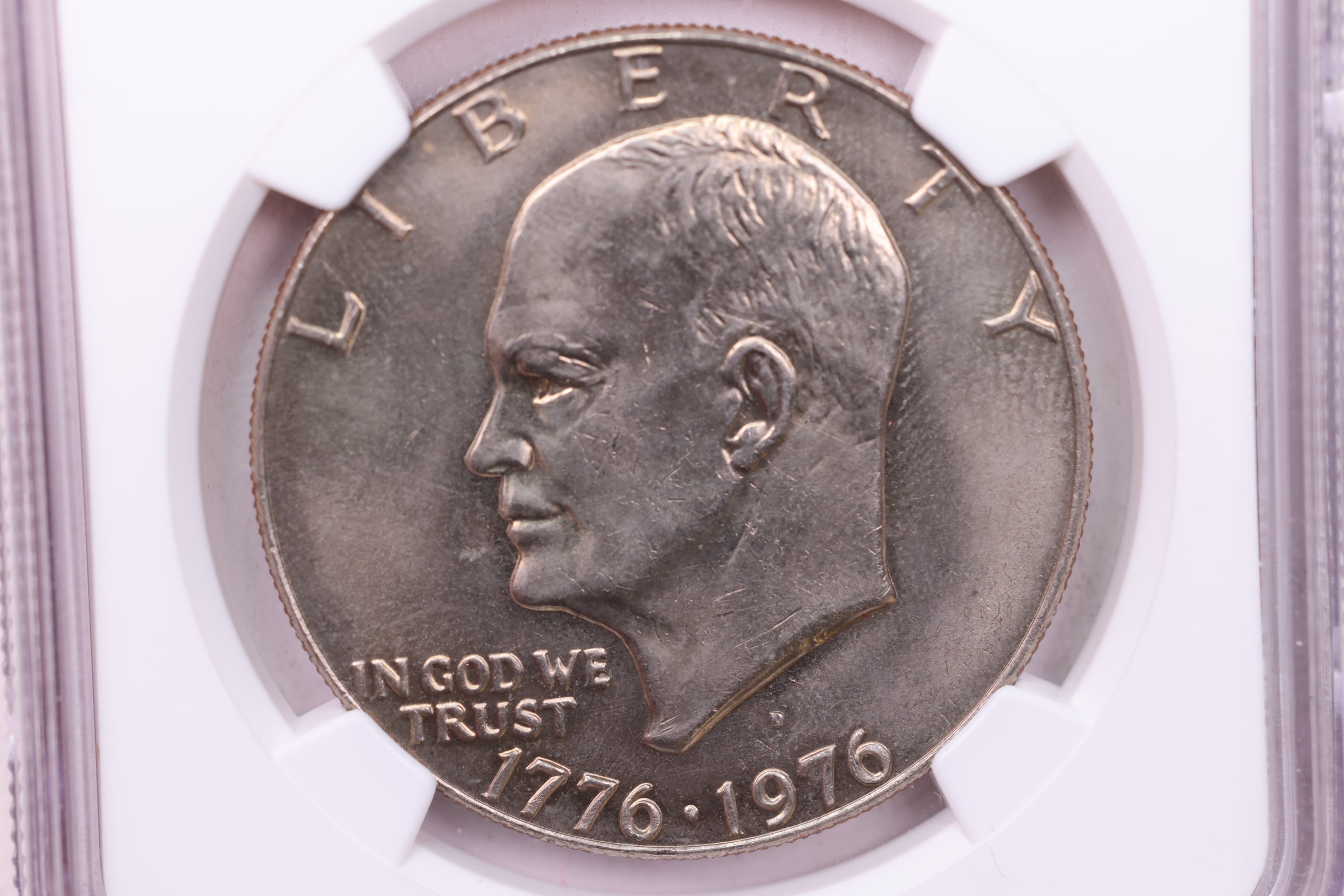 1976-D Eisenhower Dollar, NGC MS 65, Store #GDR0237