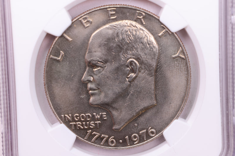 1976-D Eisenhower Dollar., NGC Graded., Store