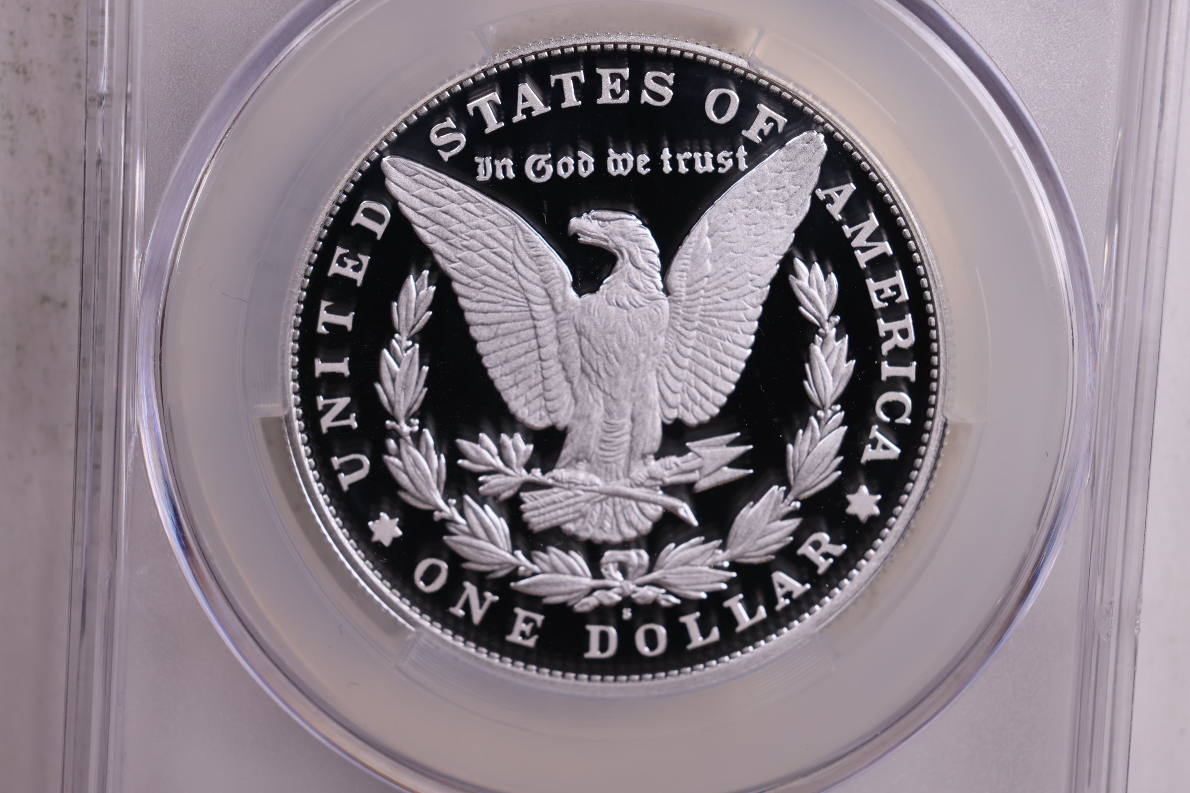 2023-S Morgan Silver Commemorative Proof, CAC PR70, Store #GMC236