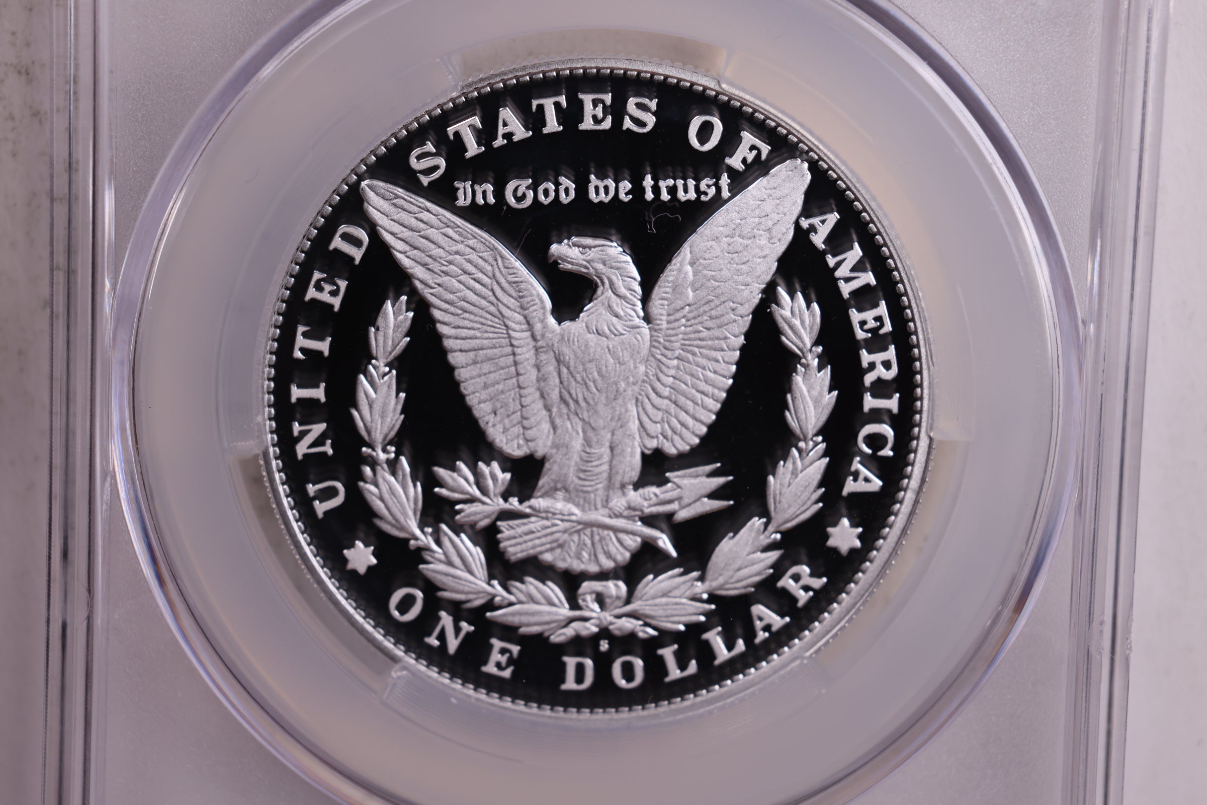 2023-S Morgan Silver Commemorative Proof, CAC PR70, Store #GMC236