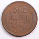 1927-S Lincoln Wheat Cent, Very Good Circulated Coin, Store