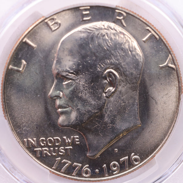 1976-D Eisenhower Dollar, PCGS MS65, Store #GDR0236