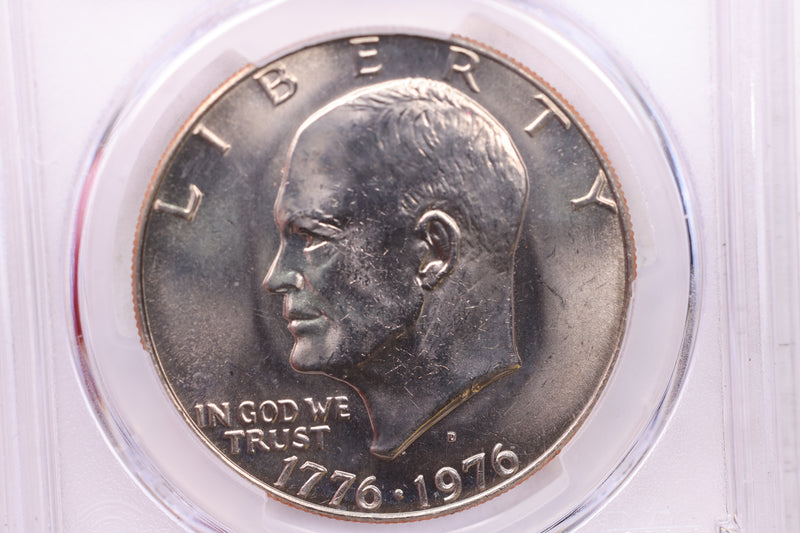1976-D Eisenhower Dollar., PCGS Graded., Store