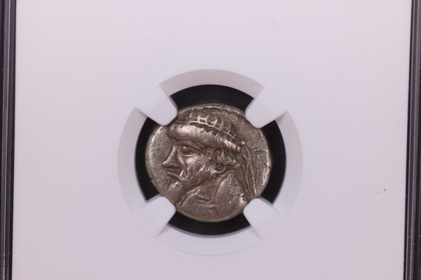 Greek Coinage; Kingdom of Elymais, Kamnaskires V, 54-32 BC, NGC VF, Store #1915026