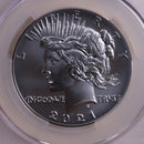 2021 Peace Silver Commemorative, CAC Grading MS68, Store