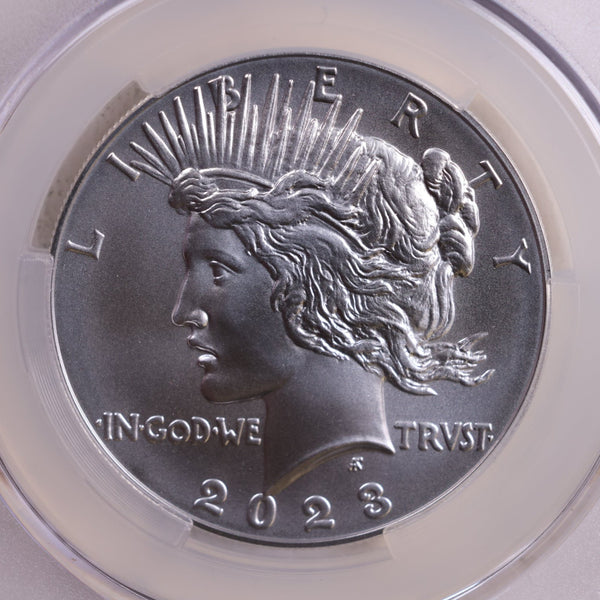 2023 Peace Silver Commemorative, CAC MS69, Store #GMC233