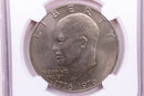 1976 Eisenhower Dollar Type 2, NGC MS 65, Store