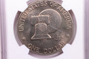1976 Eisenhower Dollar Type 2, NGC MS 65, Store