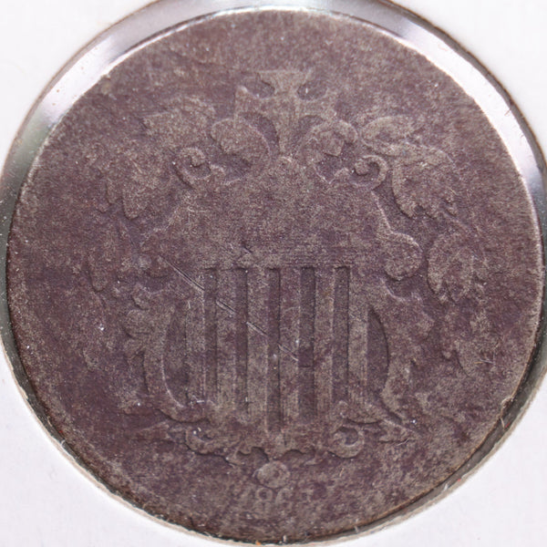 1868 Shield Nickel, Poor Circulated Coin, Store #NL032