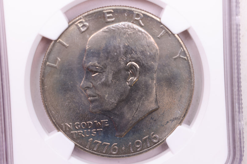 1976  Eisenhower Dollar., Type-2., NGC Graded., Store