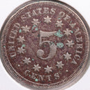 1868 Shield Nickel, Very Good Circulated Coin, Store