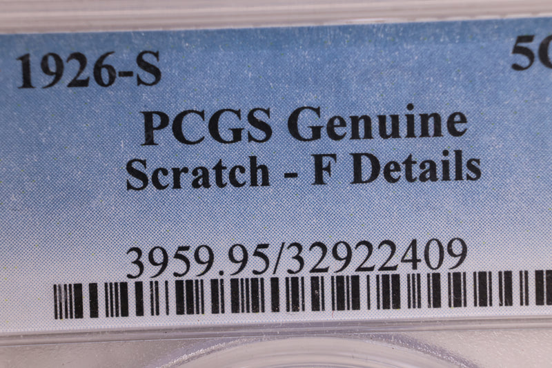 1926-S Buffalo Nickel., PCGS Fine Details., Store