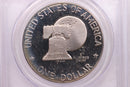 1976-S Eisenhower Clad Dollar, Type 2, PCGS PR69DCAM, Store