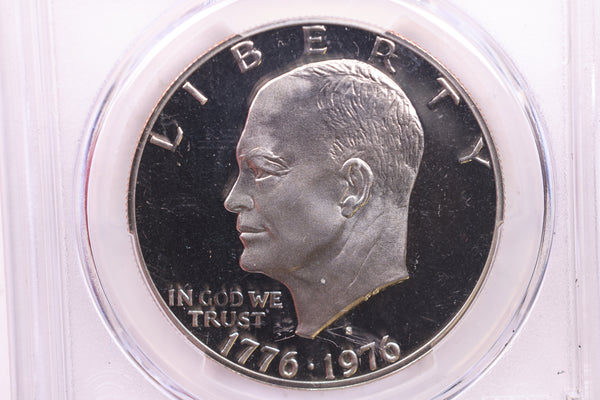 1976-S  Eisenhower Dollar., Type-2., PCGS Graded., Store #18797