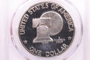 1976-S Eisenhower Clad Dollar, Type 2, PCGS PR69DCAM, Store