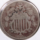 1869 Shield Nickel, Good Circulated Coin, Store