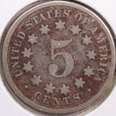 1869 Shield Nickel, Good Circulated Coin, Store