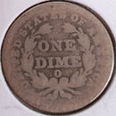 1838-O Seated Liberty Silver Dime, Very Good Circulated Coin, Store