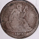 1838-O Seated Liberty Silver Dime, Good Circulated Coin, Store