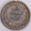 1840-O Seated Liberty Silver Dime, Abt Uncirc+ Circulated Coin, Store