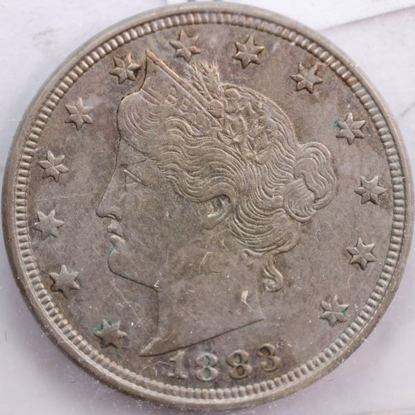 1883 Liberty Nickel, Very Fine Circulated Coin, Store #NL055