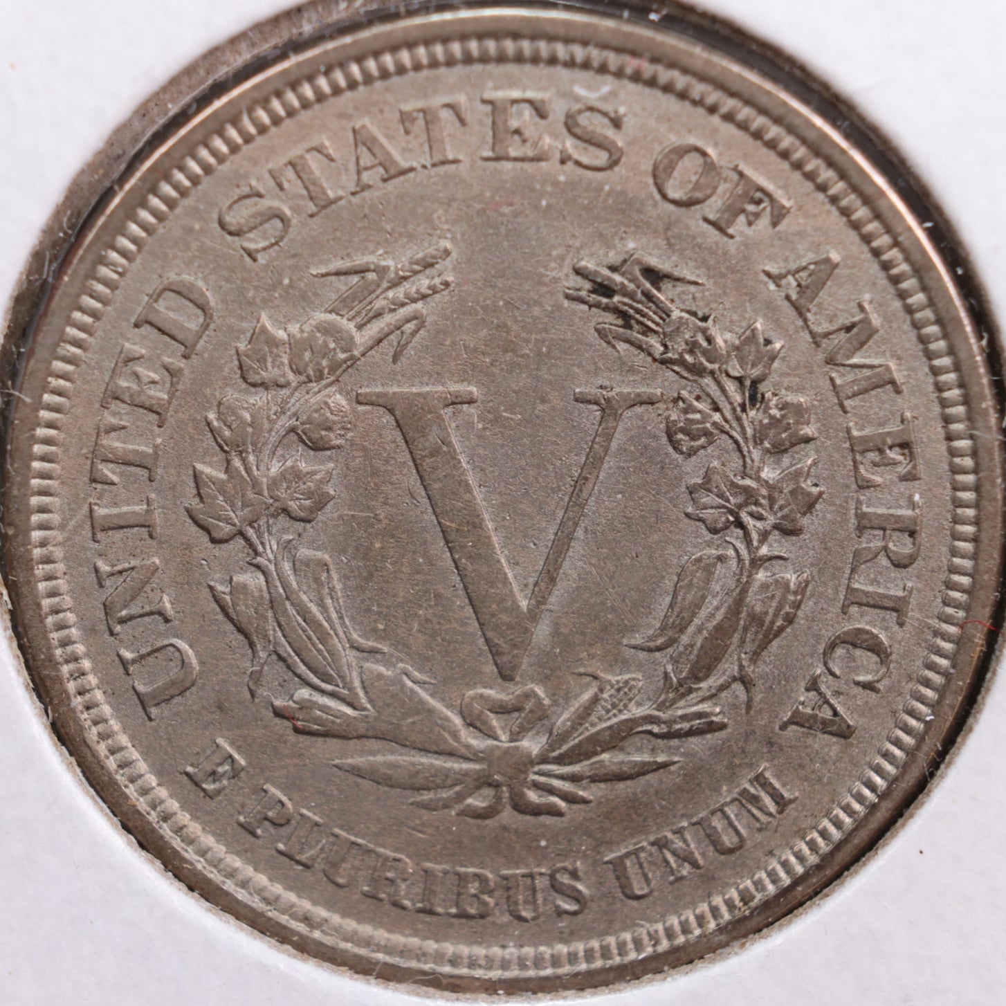 1883 Liberty Nickel, Abt Uncirculated Coin, Store #NL059