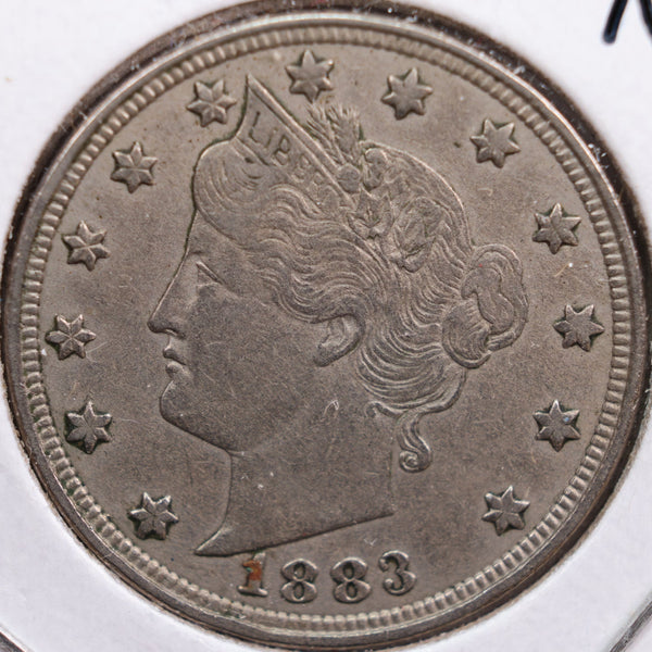 1883 Liberty Nickel, Extra Fine Circulated Coin, Store #NL062