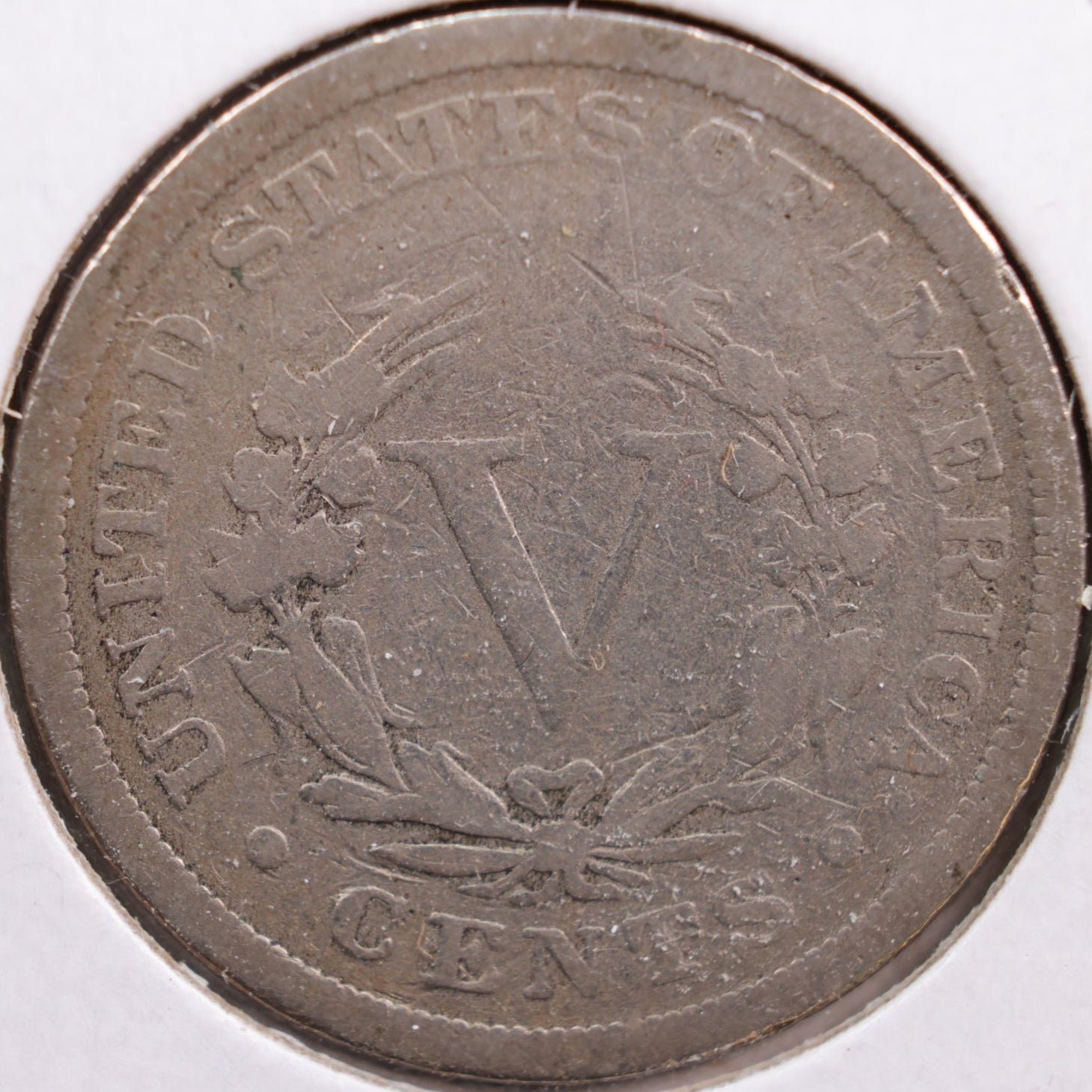 1884 Liberty Nickel, Very Good Circulated Coin, Store #NL065