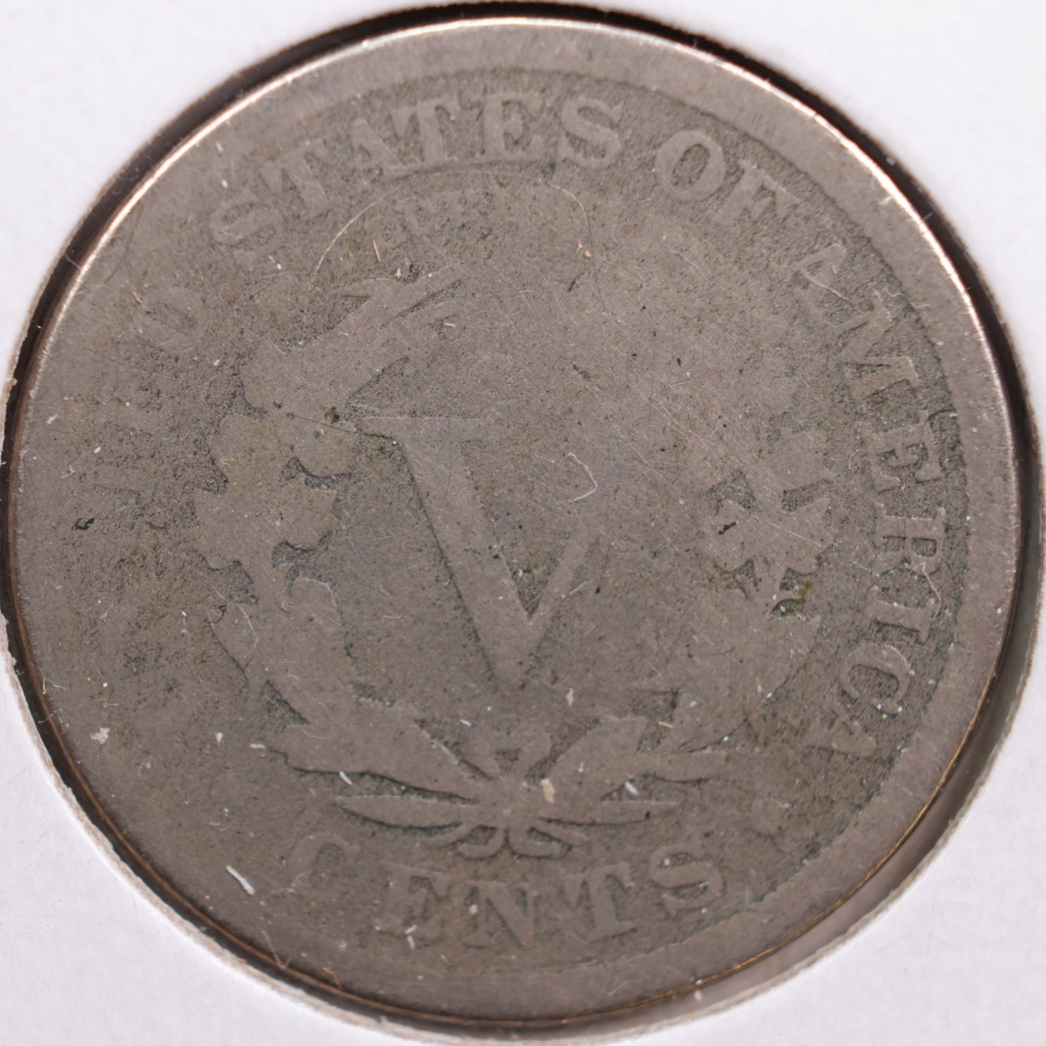 1886 Liberty Nickel, Abt Good Circulated Coin, Store #NL068