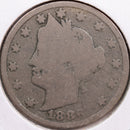 1886 Liberty Nickel, Abt Good Circulated Coin, Store