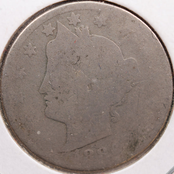 1886 Liberty Nickel, Poor Circulated Coin, Store #NL073