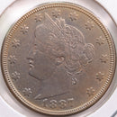 1887 Liberty Nickel, Very Fine Circulated Coin, Store