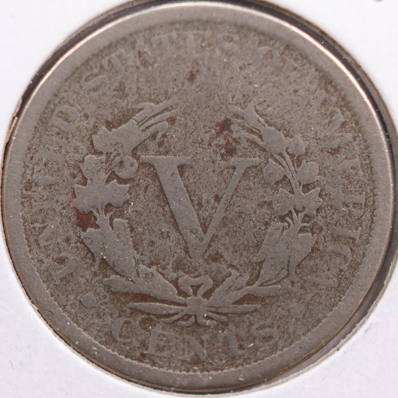 1887 Liberty Nickel, Good Circulated Coin, Store