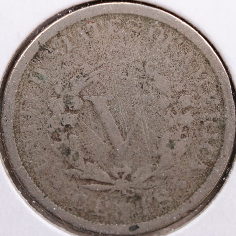 1887 Liberty Nickel, Good Circulated Coin, Store