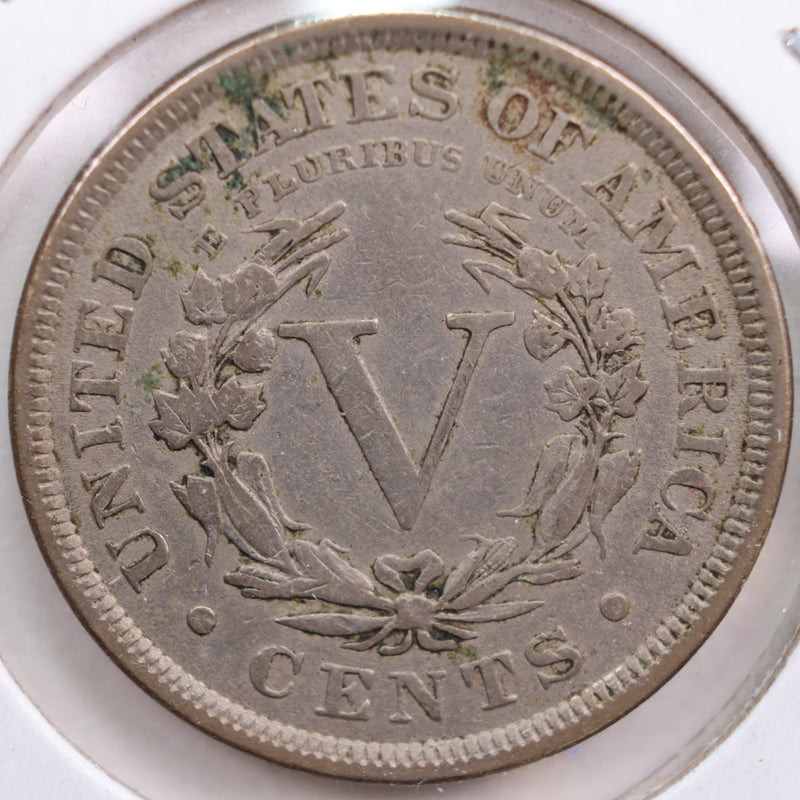 1888 Liberty Nickel, Very Fine+ Circulated Coin, Store