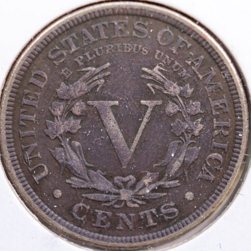 1888 Liberty Nickel, Very Fine Circulated Coin, Store