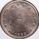 1888 Liberty Nickel, Mint State Uncirculated Coin, Store