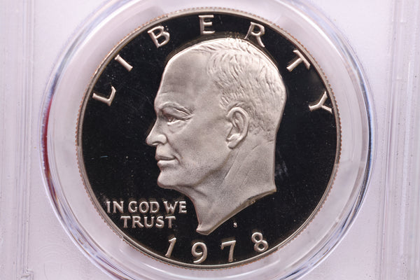 1978-S $1 Eisenhower Dollar., PCGS Certified Proof., Store #18807
