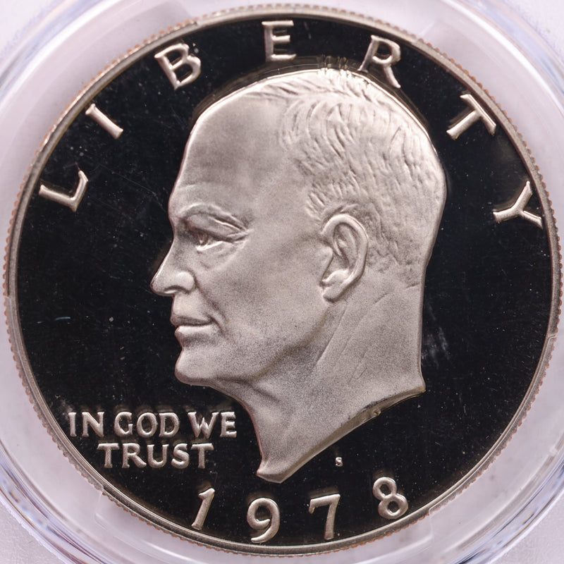 1978-S $1 Eisenhower Dollar., PCGS Certified Proof., Store