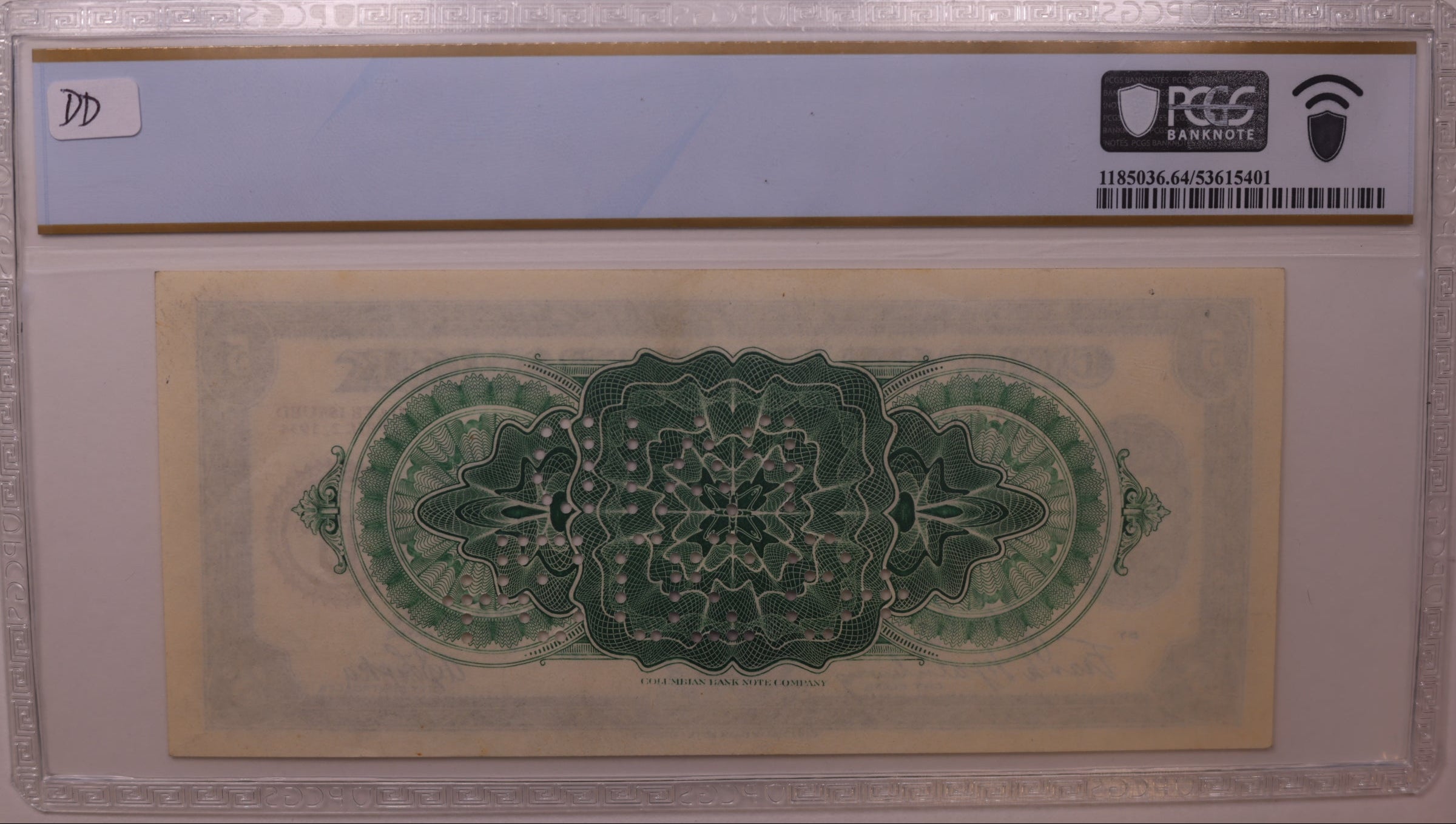 1934 $5 Depression Script-Hamtramck, MI, D-V015634, PCGS UNC-64, STORE #GMI185