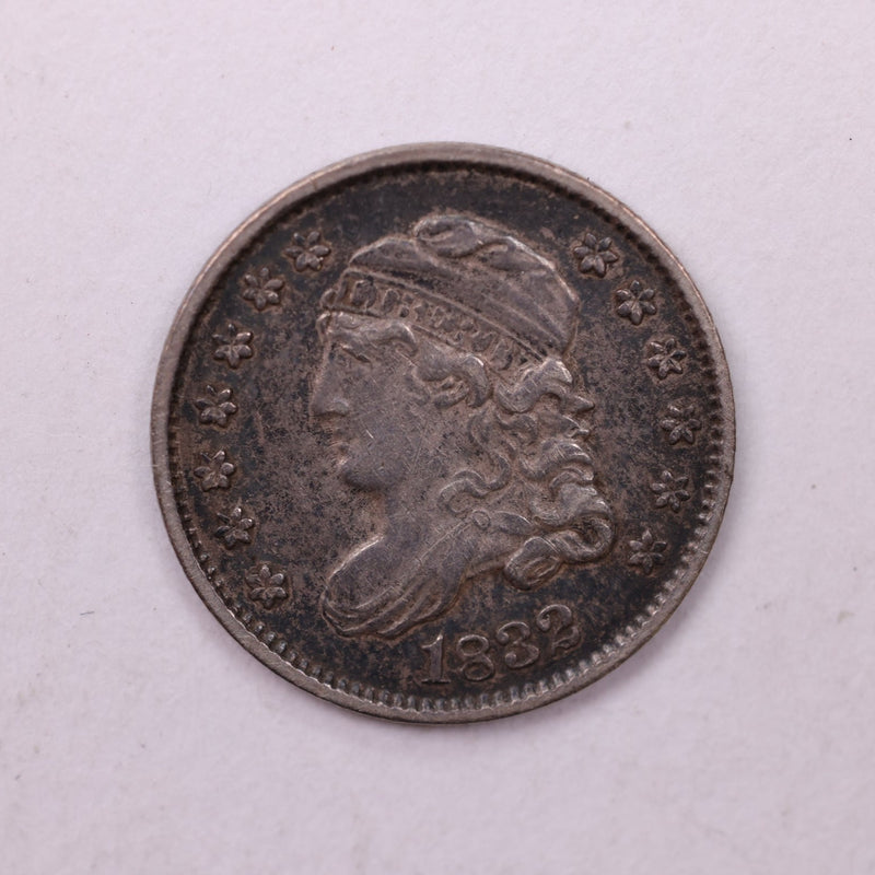 1832 Cap Bust Half Dime., Extra Fine., Coin., Store Sale