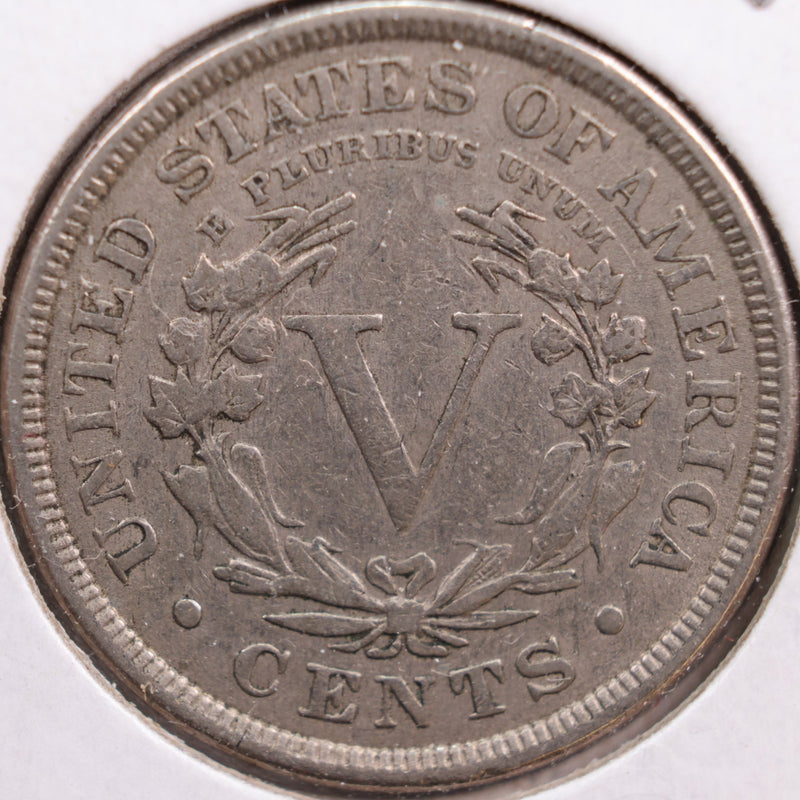 1897 Liberty Nickel, Very Fine Circulated Coin, Store
