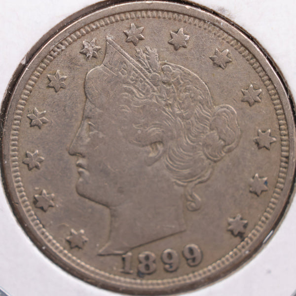 1899 Liberty Nickel, Fine Circulated Coin, Store #NL110