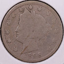 1895 Liberty Nickel, Good Circulated Coin. Store