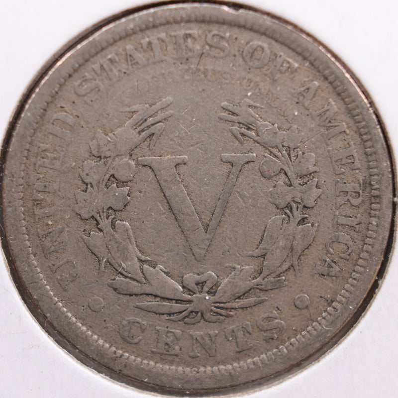 1902 Liberty Nickel, Very Good Circulated Coin, Store