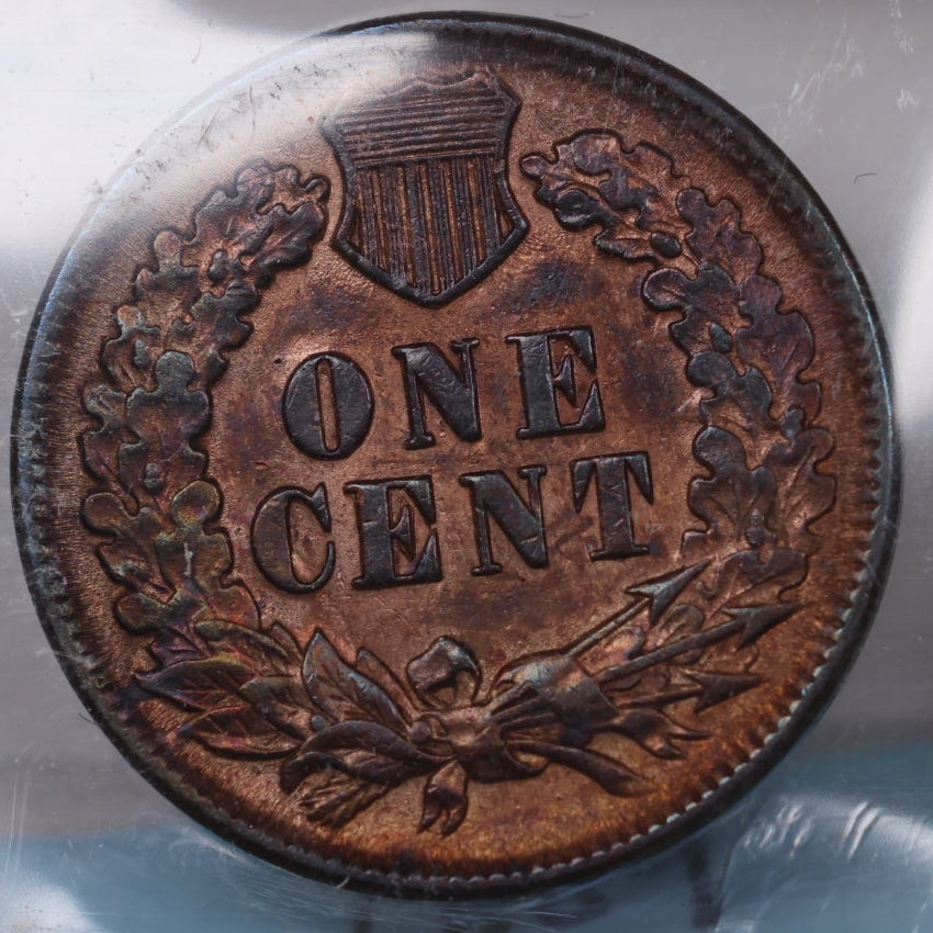 1889 Indian Head Small Cent, About Uncirculated Coin, Store #CT1493