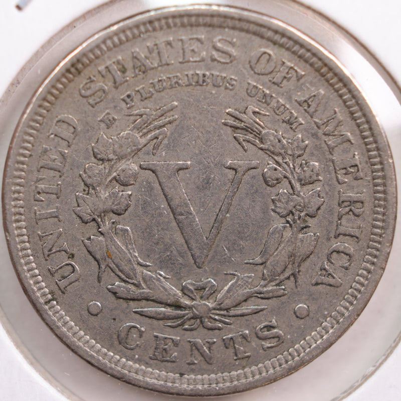 1902 Liberty Nickel, Very Fine+ Circulated Coin, Store