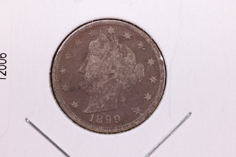 1899 Liberty Nickel, Affordable Circulated Coin. Store